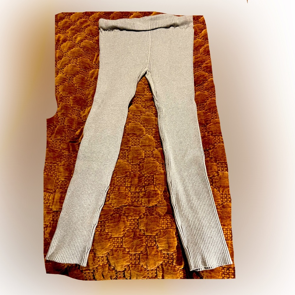 lunya Cozy Cotton Silk Ribbed Leggings